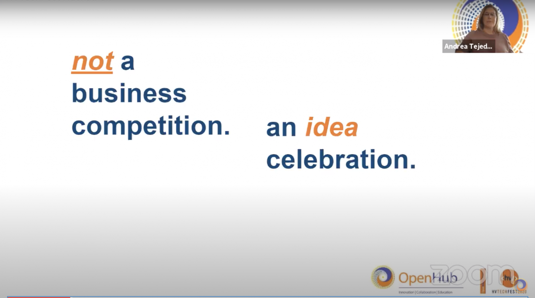 Problem Solving: not a business competition, but an idea celebration
