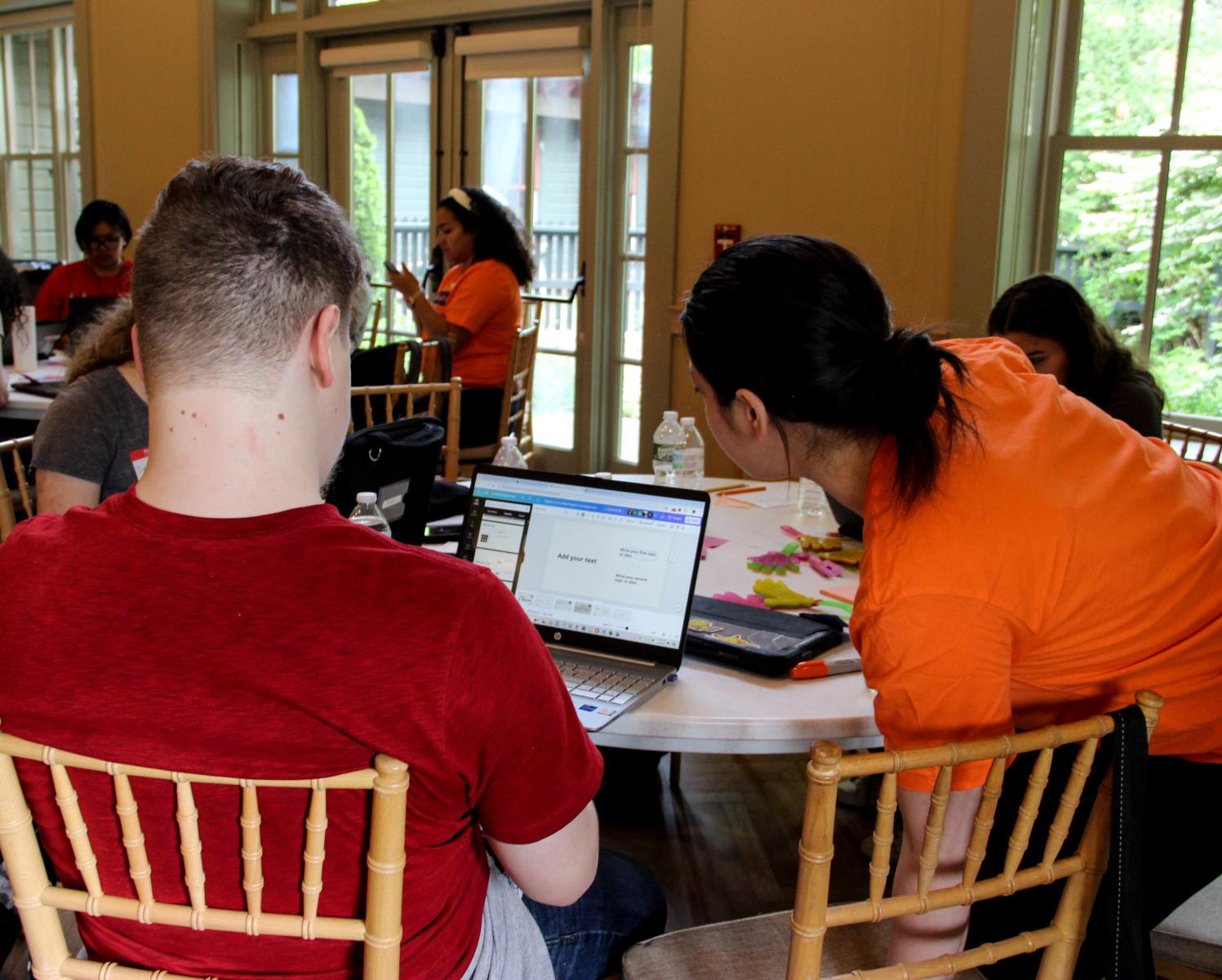 Working together makes brainstorming so dynamic - HV Digital Rally Hackathon 2024