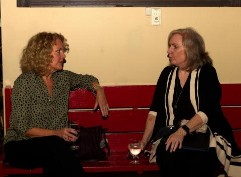 Mary Lou Carolan and Mary Jane Bertram